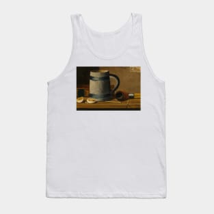 Still Life with Mug and Pipe by John Frederick Peto Tank Top